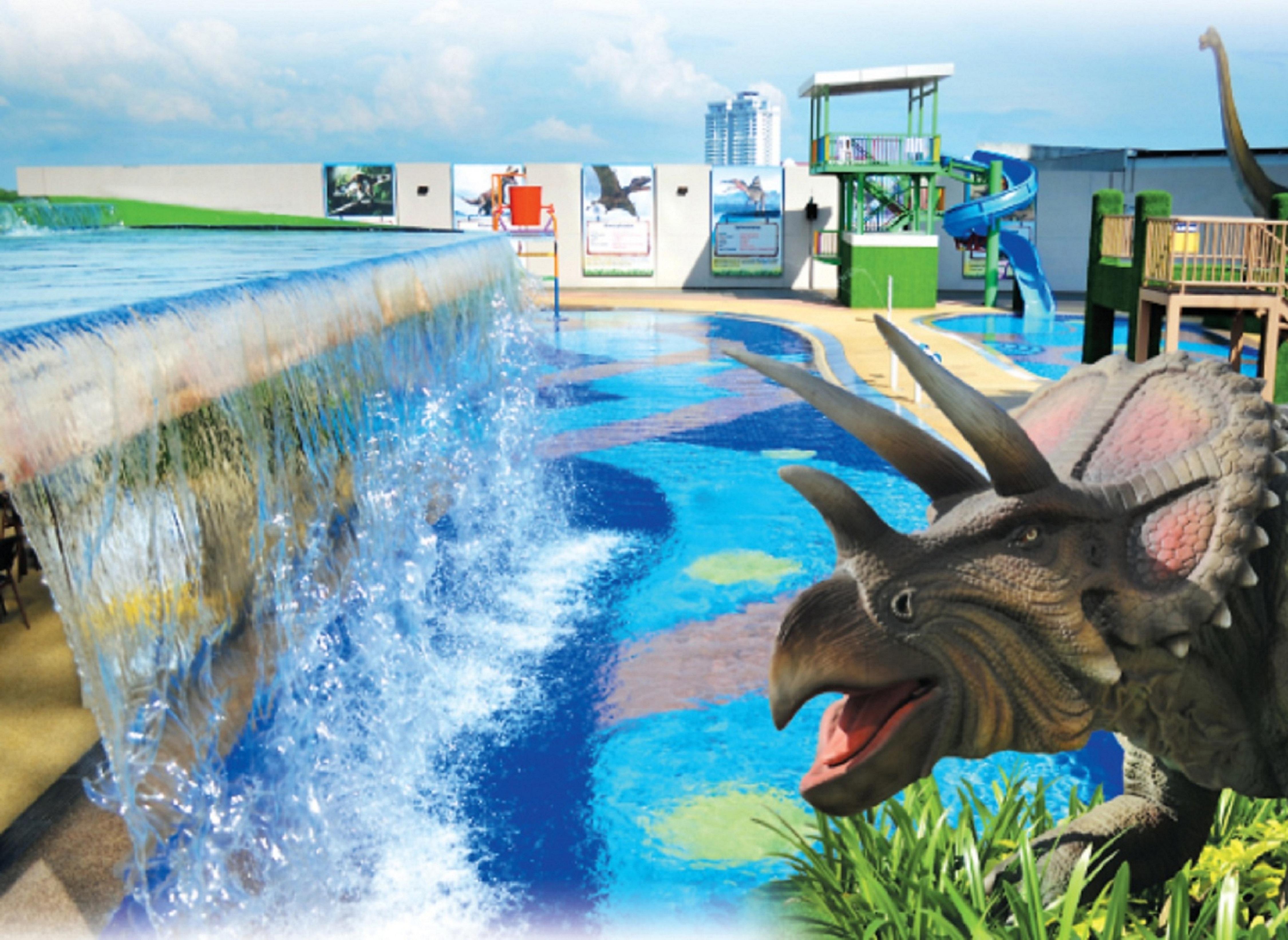 Ksl Hotel & Resort Johor Bahru Ngoại thất bức ảnh The park's dinosaur exhibit