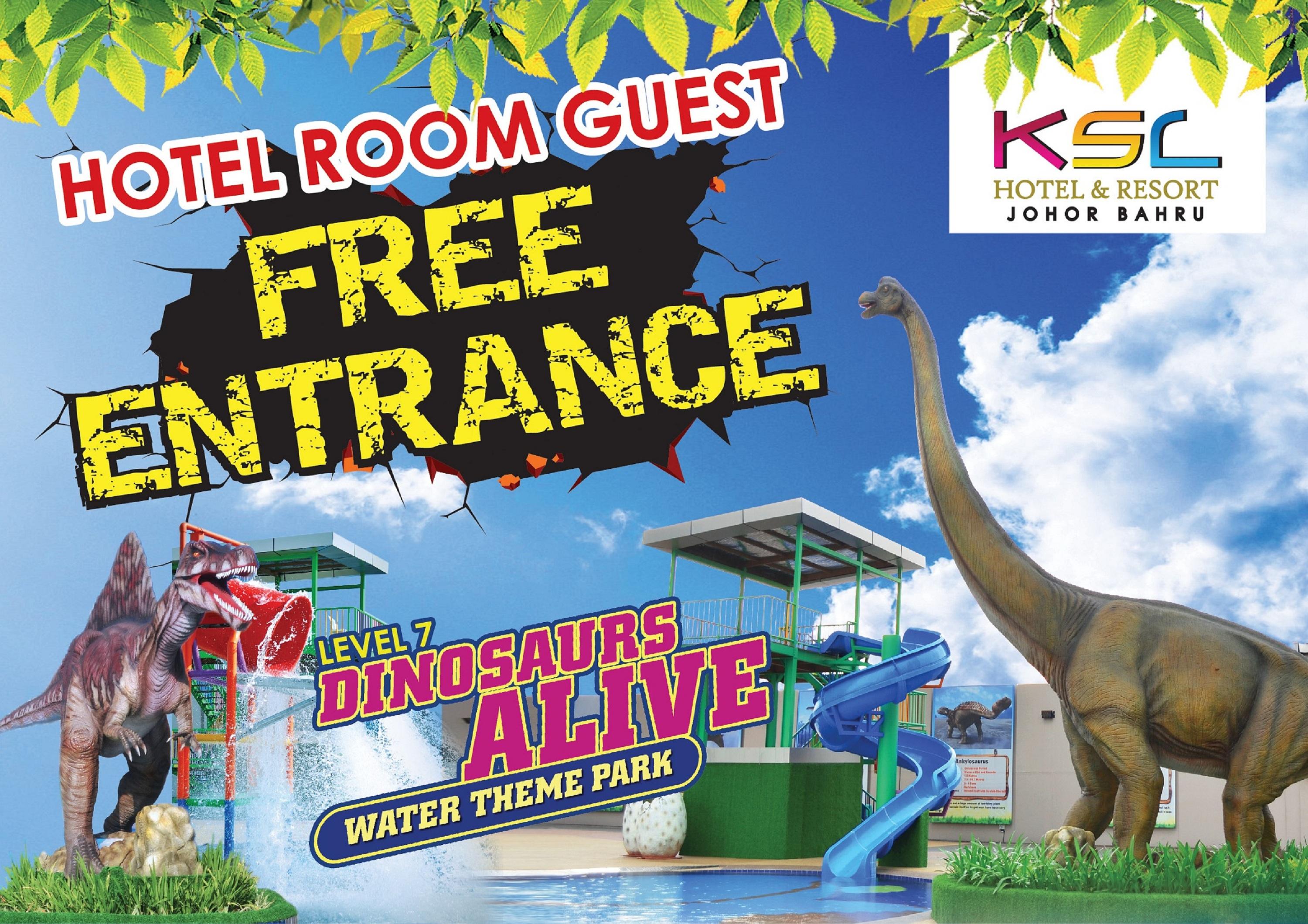 Ksl Hotel & Resort Johor Bahru Ngoại thất bức ảnh Level 7 Dinosaurs Alive Water Theme Park